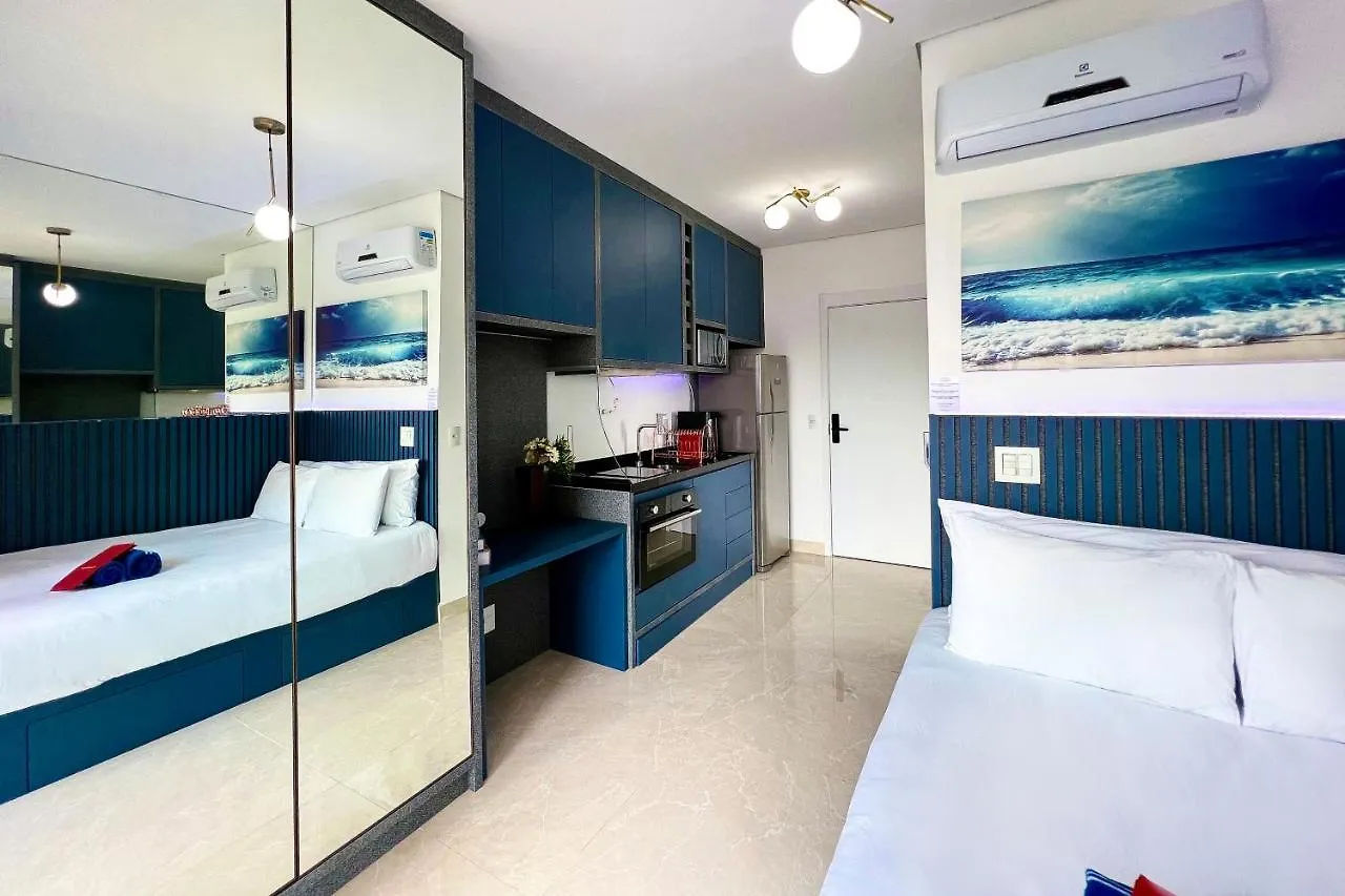 Apartmán Zainalofts7 Moema - 1Km Ibira E 200M Metro 1303 Id São Paulo